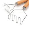 Stainless Steel Mud Press Masher Multifunctional Baby Food Puree Juice Maker for Homemade Infant Fruit Veggie Mash Cooking