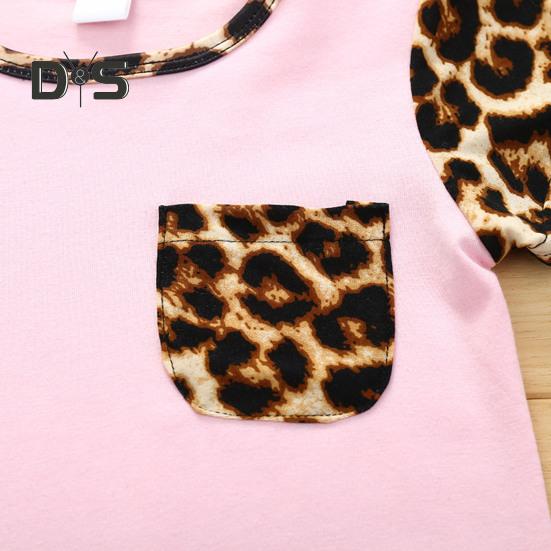 Комплект из 2 предметов с леопардовым принтом для девочки, летний топ с короткими рукавами и круглым вырезом, шорты, милый костюм для сестер на каждый день, для фотосессий и вечеринок