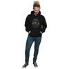 Harry Potter Mens Neon Hogwarts Crest Hoodie