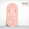 LISM Толстый нескользящий коврик для фитнеса и йоги 12 мм