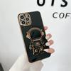 Роскошный чехол-подставка в виде космонавта с 6D-покрытием для телефона Huawei Mate 60 50 40 30 20 10 Pro 60 50 40 30 20 10 Мягкая силиконовая накладка
