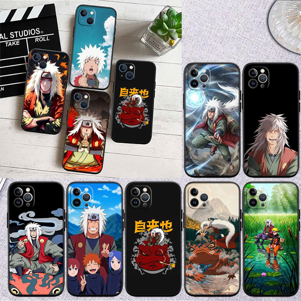 LO67 Naruto Jiraiya Soft Shell Phone Case for Redmi Note 13 14 Pro+ Plus A3 A3X 13X 13C 13R 14S 14C 14R
