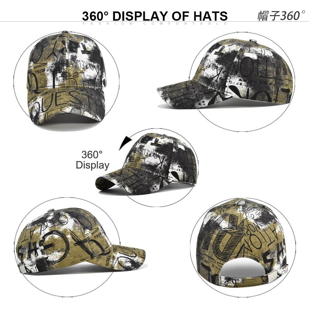 Регулируемая бейсболка с принтом граффити, кепка унисекс, хип-хоп, головные уборы для спорта на открытом воздухе