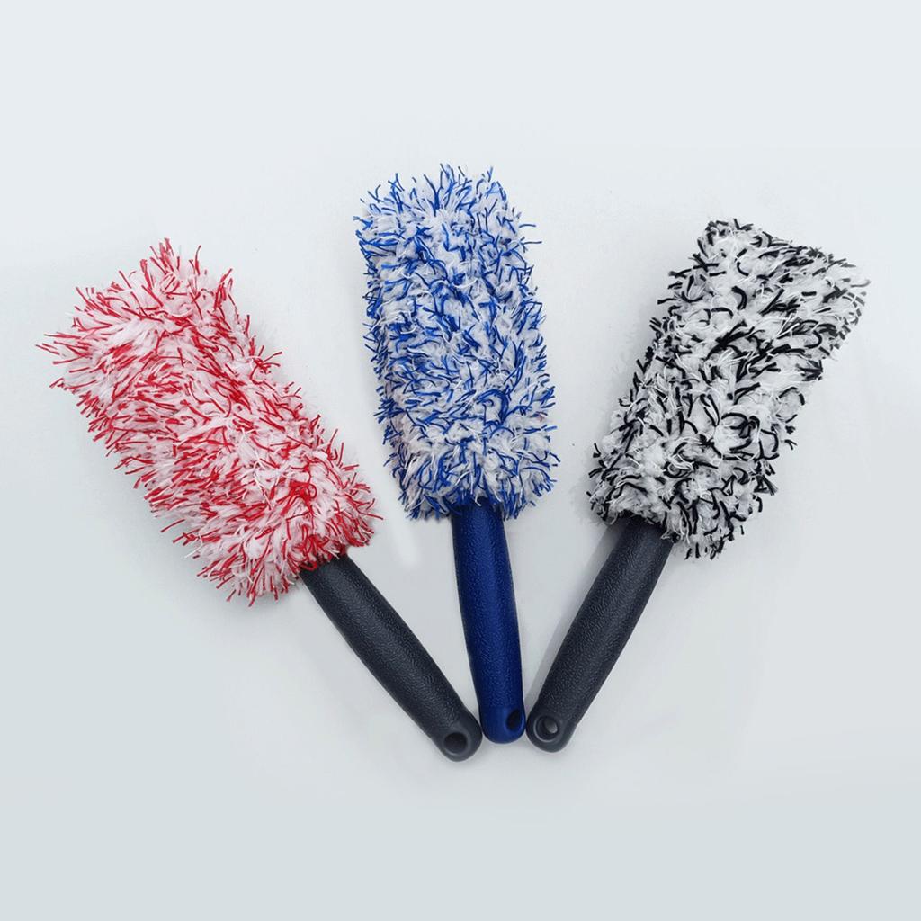 Эффективная мягкая щетка из микрофибры для колесных дисков легко очищает диски автомобилей и мотоциклов без царапин для офиса дома