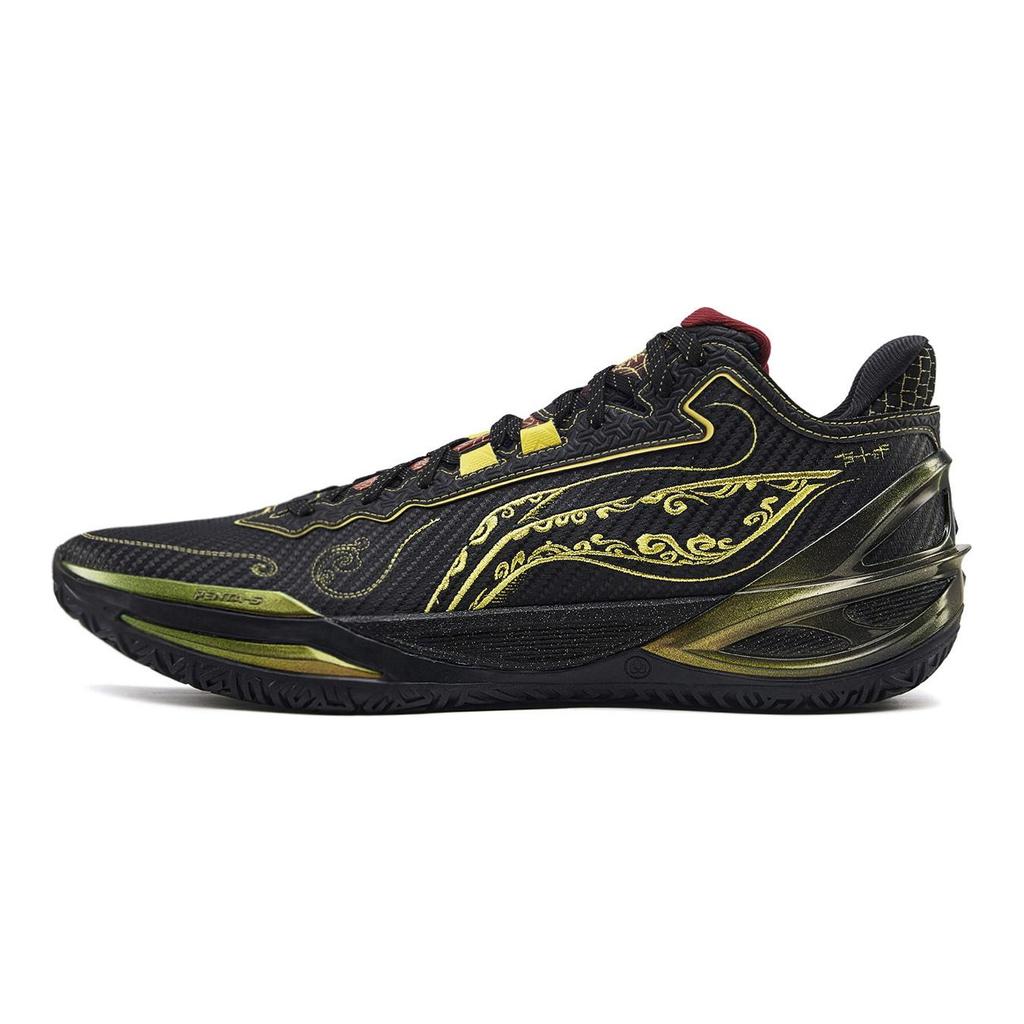 Li Ning Blade 6 Амортизирующие Скользкие Устойчивые к истиранию Дышащие Низкие Универсальные Баскетбольные кроссовки Мужские ABAV095-1