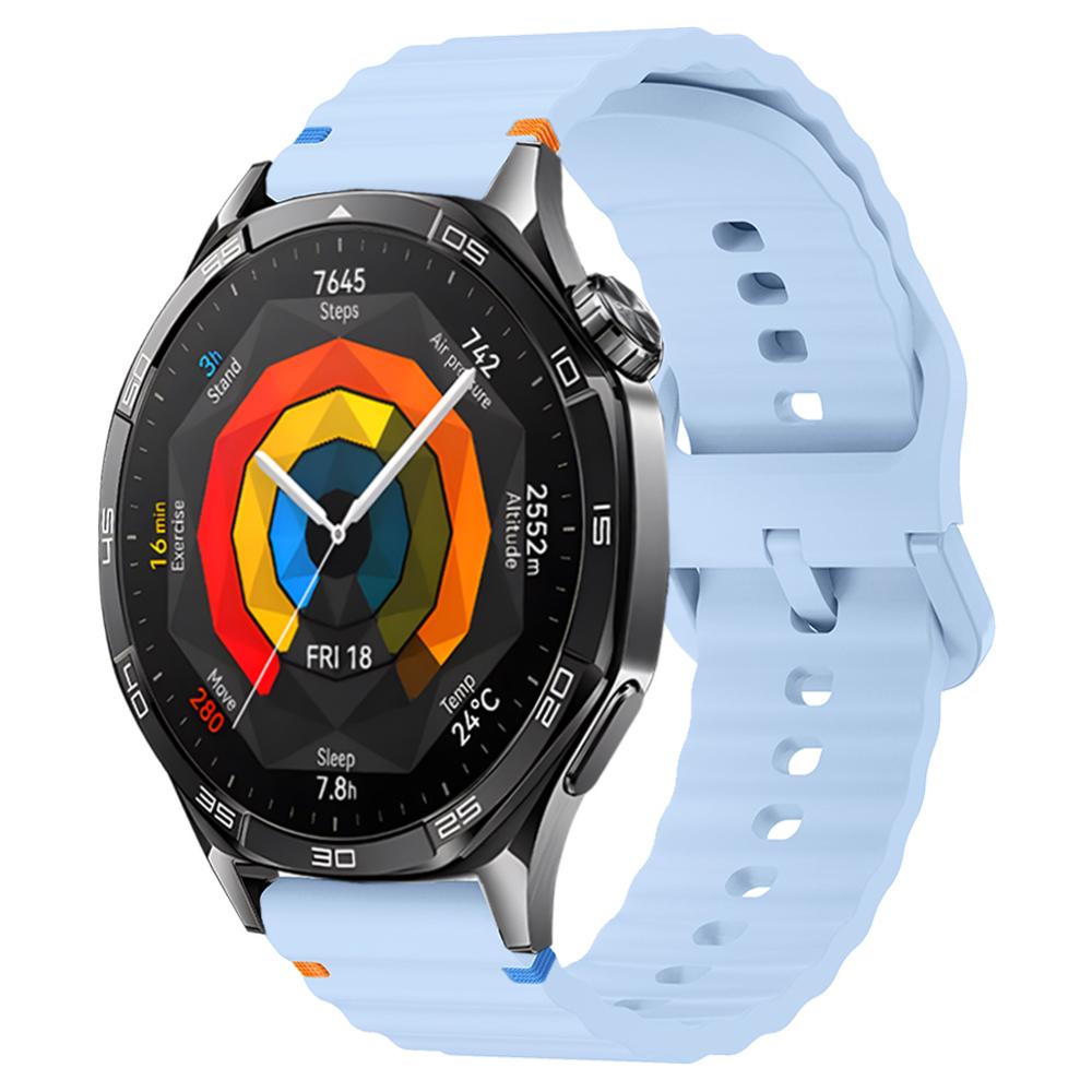 22mm 20mm Stylish Silicone Strap For HUAWEI WATCH GT 5 4 3 2 SE 46mm 42mm/Runner Sport Band For HUAWEI WATCH 4 3 Pro Bracelet