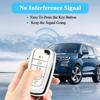 For Ford Key Fob Cover With Keychain,Car Key Case Shell Protector Holder 5 Buttons For Ford Explorer Fusion Escape Edge Expedition Mustang F150 F250