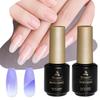 Biutee Top Coat Base Coat Set Pieces Gel Nail Set Base Coat Gel Top Coat Гелевое верхнее покрытие Совместимое с гелем верхнее покрытие Не требует протирания Длительный блеск Не требует протирания и 8 мл2