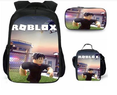 ROBLOX blox fruits школьный рюкзак для начальной и средней школы, детский рюкзак большой вместимости, ранец, пенал