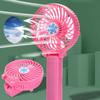 3 Gears Adjustable Summer Rechargeable Cooler Cooling Cooling Fans Folding Desk Fan Hand-held Fan