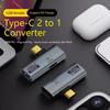 Адаптер USB Type-C OTG 2в1 с зарядкой PD 100 Вт для Steam TV для Macbook Deck Mobile P P7E8