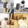 Wall Mounted Corner Cat Massager Brush Detachable Comb Pet Grooming Tool For Self Cleaning Scratching And Playing