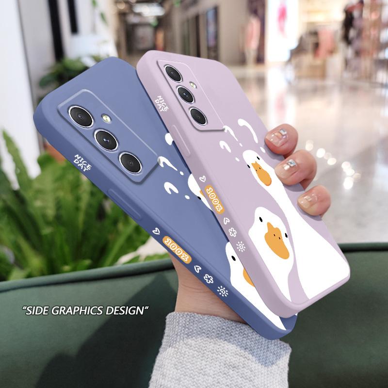 Пораженная Утка Чехол Для Samsung Galaxy A16 A06 A54 A34 A24 A14 A15 A25 A35 A55 A04 A73 A53 A33 A23 A13 A72 A52S A32 A22 A12 4G 5G