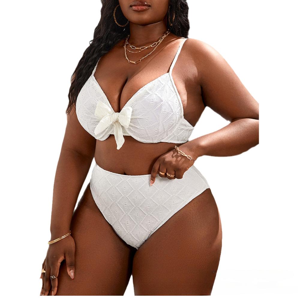 Женский бикини сексуальный купальный костюм с высокой талией пляжный купальник женский летний купальник плюс размер 4XL