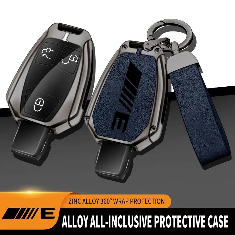 Zinc alloy car key holder for Mercedes-Benz E-Class Key Remote Controls Mercedes-Benz E300 E260 E350 E400 Car Key Holder
