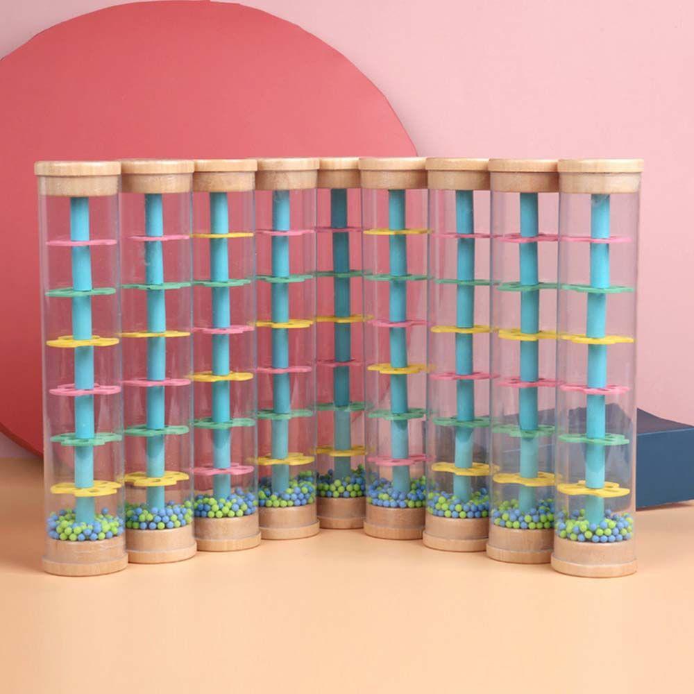 Shaking Toy Rain Sound Toys Instrument Toy Rain Rainmaker Kids Rain Stick Rainstick Musical Toy