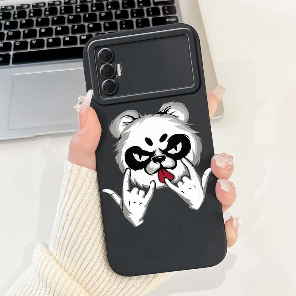 For Tecno Spark 8P Case Cute Astronaut Cartoon Panda Dragon Cover for Tecno Spark 9T India KG7H Spark8P Capa Funda Soft Silicone