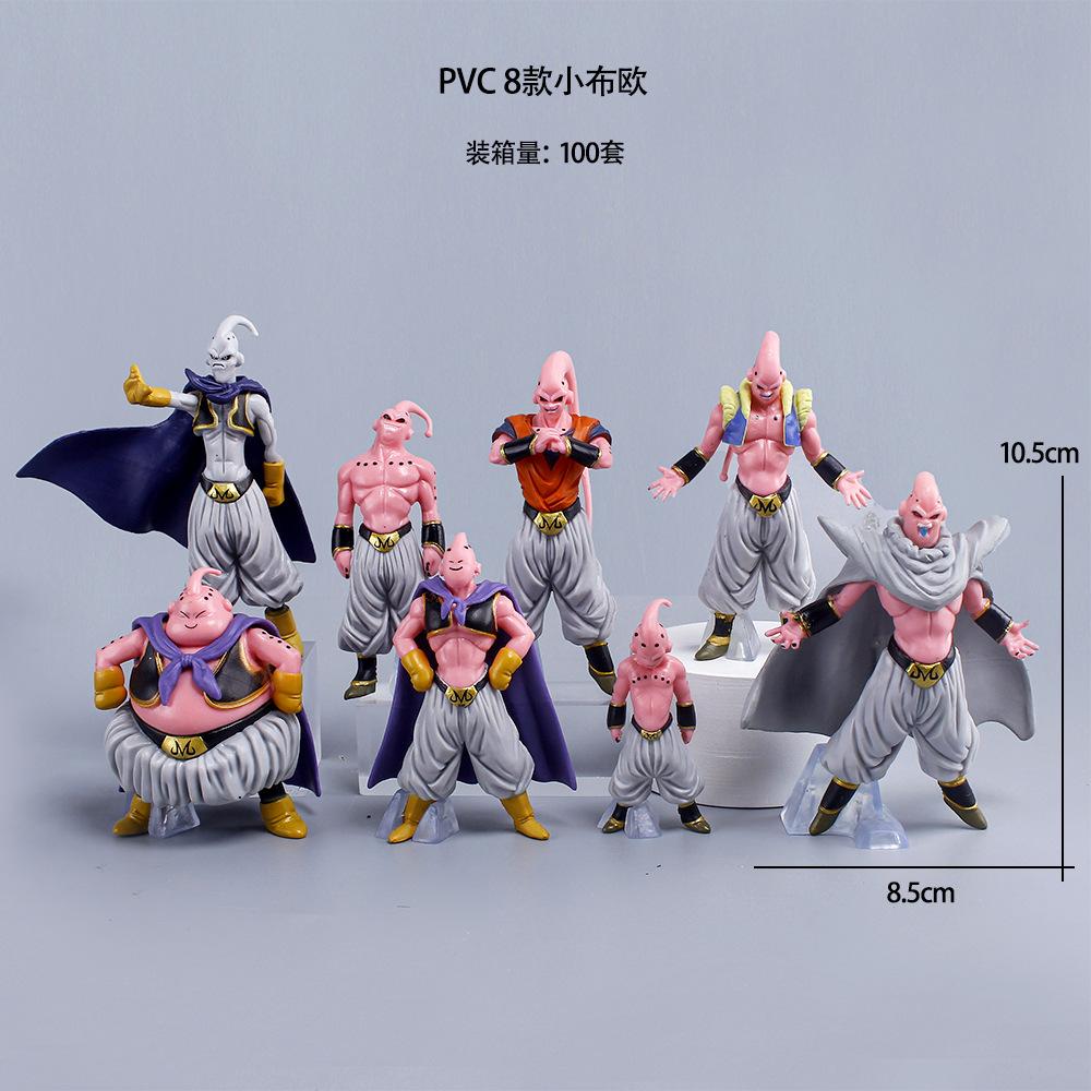 Фигурка Аниме Dragon Ball Z Все Формы Маджин Буу GK Мускулистый Жирный Буу Статуя Подарок Мальчику Коллекция