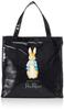 Сумка-тоут Peter Rabbit от Yubisha, Черная, Прибл.. 24 см В x 24 см Ш x 12 см Г