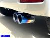 BRIGHTZ JF3 JF4 Stainless Steel Dual Exhaust Muffler Blue JF F3 F4 3 4 N BOX NBOX N BOX N BOX N BOX N-BOX Cutter, [MUF-CUT-022]