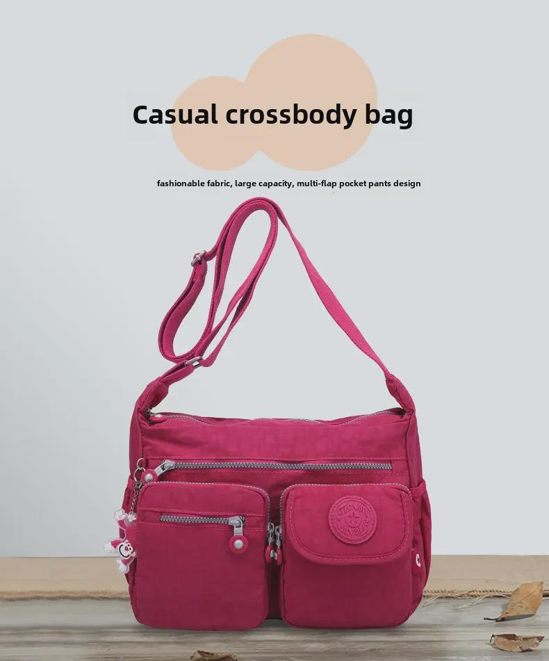 Модная женская водоотталкивающая сумка-мессенджер среднего размера в корейском стиле