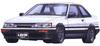 Fujimi Model Inch Up Series Hachiroku Krebin GT APEX Late Model Plastic Model ID61 1/24 No.61 2-Door '85