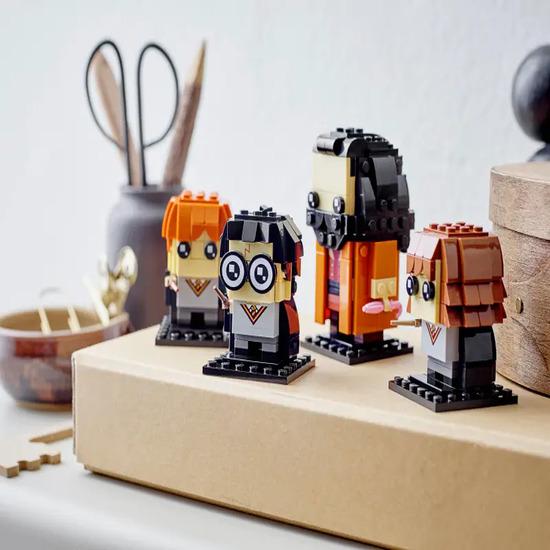 LEGO BrickHeadz Волшебный мир Гарри, Гермиона, Рон и Хагрид 40495
