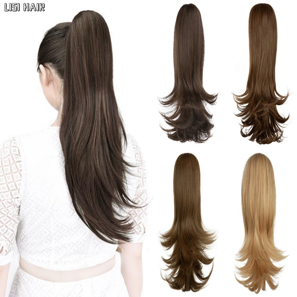 MISS WIG Синтетический зажим для наращивания волос «конский хвост» Волнистая накладная косичка с резинкой Конский хвост