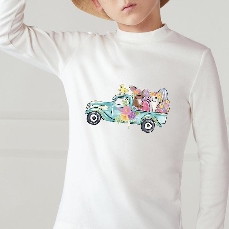 2022 Пасхальные значки для одежды, нашивки, футболки, джинсы, наклейки A-уровня, моющиеся нашивки, термопереносные железные нашивки