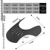 1 пара чехлов для обуви против морщин, поддержка спортивной обуви, защита для спортивной обуви, защитный чехол для полевой обуви