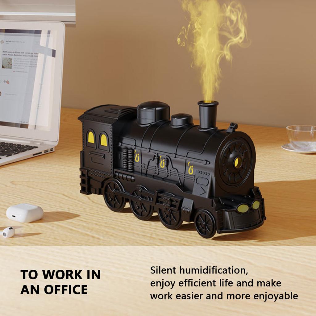 Маленький поезд Арома Диффузор Контейнер Масло Цветная Ароматерапевтическая Лампа Распылитель Увлажнитель