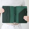 Перезаполняемый Органайзер для Записной Книжки Компактная Обложка для Блокнота на Разъемных Кольцах Обложка для Журнала Кожа Crazy Horse Защитная Обложка для Книги