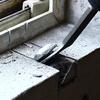 Зубило-лопатка для перфоратора Ручные инструменты Шестигранный хвостовик Углеродистая сталь Изогнутая головка электромолотка Изогнутое зубило