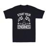 Start Your Engines Funny Race Car Lovers Racing Racer Gift Vintage Men's T-Shirt