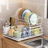 Полка для посуды Кухонная полка для хранения Артефактная стойка Поставьте миску Сливная полка Столешница Фильтр для воды Полка для посуды Сушильная чаша