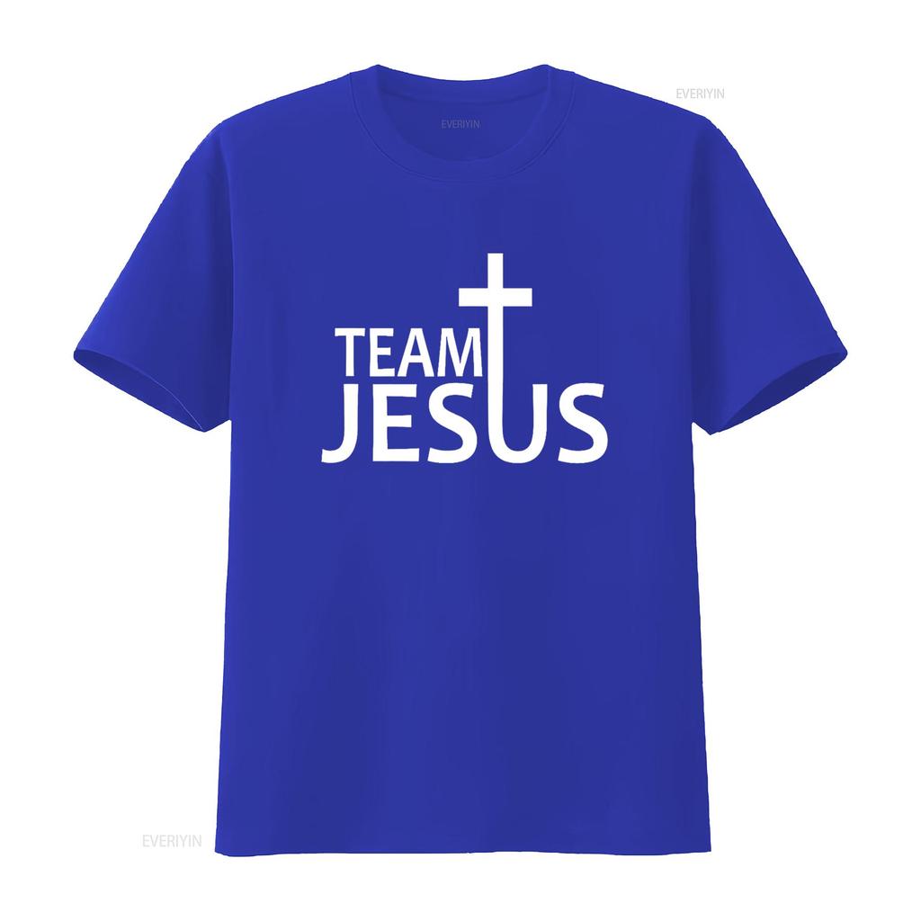 Awesome Team Jesus T Shirt Sizes vintage Washed graphic Slightly homme Breathable Unisex fashion Casual Stylish Versatile