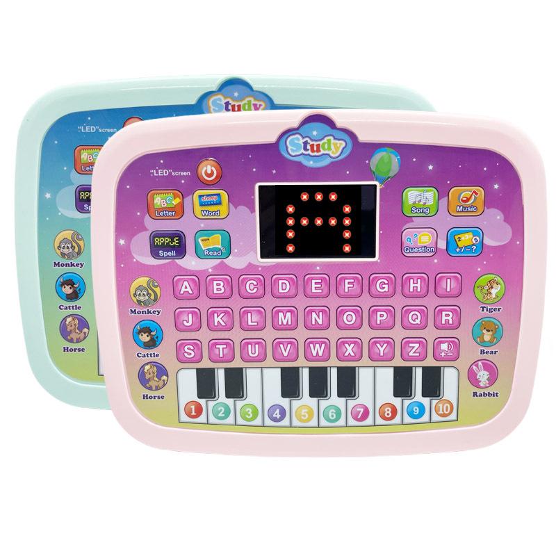 Многофункциональный детский планшет для изучения английского языка со смарт-светодиодным дисплеем