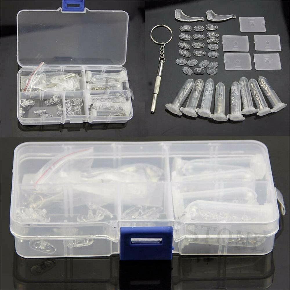 Screwdriver Eyeglass Nose Pad Sunglasses Screws Spectacles Nuts Pads Glasses Repair Tool