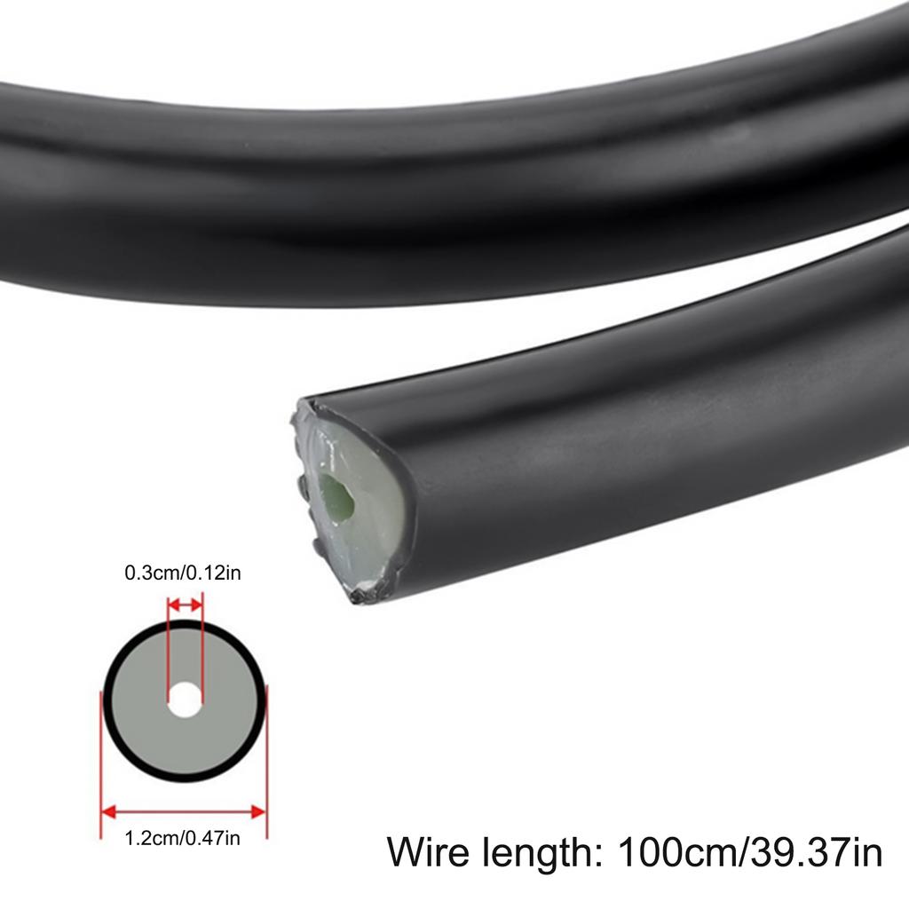 1M High Elastic Fish Gun Latex Tubing Hose Latex Rubber Tubing Spear Fishing Equipment Suitable for Fishing Accessories