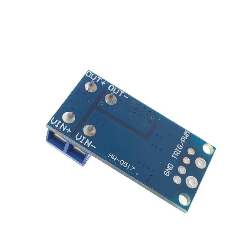 Высокая мощность 15A 400 Вт MOS FET триггерный переключатель приводной модуль ШИМ-регулятор электронный переключатель панель управления DC 5 В-36 В