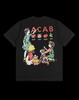 Мужская футболка из чистого хлопка Летняя новая модная мультяшная ACAB персонализированный дизайн с рисунком Короткие рукава Большой размер Свободная Дышащая