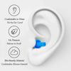 50 Pairs + 50 Boxes Silicone Ear Plugs NRR 28dB Hearing Protection Waterproof.