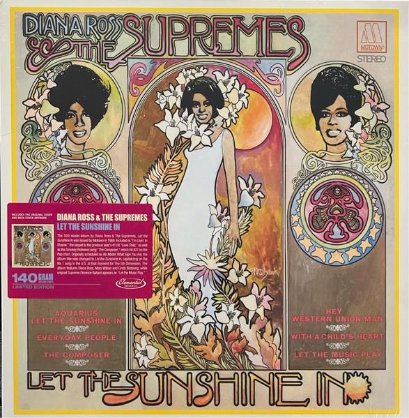 LP Запись SUPREMES - Let The Sunshine In S689 Motown 2025 Испания Соул/Фанк