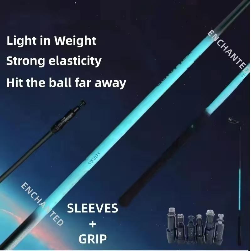 Blue Golf Club Shaft SF405 or SF505 or SF505x or SF505xx 45 inch or 39 inch graphite shaft with grip and sleeve tip 0.335