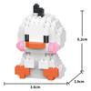 Creative Building Blocks 25 Stypes Cute Animal Cartoon Model DIY Collect Fans Education Toys for Kids Gift for Girls