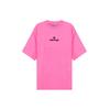 Balenciaga Женская футболка SS21, розовая, подарок, артикул 641532TJVA95764
