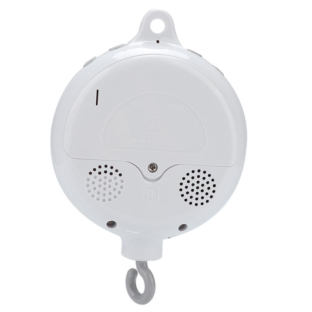 Детская кроватка детская игрушка-колокольчик USB вращающаяся музыкальная шкатулка детские игрушки раннего образования белый