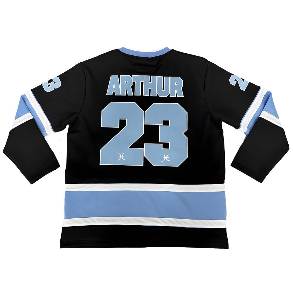 Джеймс Артур Рыбы Мировой Тур Хоккейная Рубашка Джеймс Артур 23 Хоккейный Джерси Мерч Мирового Тура С Длинным Рукавом Унисекс Модные Пуловеры