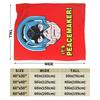 Soft Warm Blanket Travel Vigilante peacemaker  Bedding Throws  Flannel Bedspread For Couch Chair Sofa Bed Funny Sofa Bed Cover