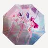 Fantasy Dance: White&Pink Performance Outfits for WomenUmbrella with Cute Design,Portable 3-Fold Compact Umbrella for Men&Women,Valentine's